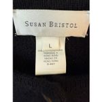 Susan Bristol Vintage 100% Wool Floral Embroidered Cardigan Size L Photo 6