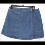 Altar'd State Altar’d State | Denim Full Skater Mini Skirt Photo 4