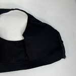 Avia  XXXL 3X Activewear Seamless Zip Front Sports Bra Wireless Black Racerback Photo 8