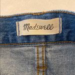 Madewell  Blue Distressed Jean Shorts Cuffed Photo 9