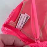 Victoria's Secret  Long Line Lacy Bralette in Coral‎ Photo 9