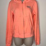 Victoria's Secret Victoria Secret Pink Hooded Full Zip Sweater Shirt w/Pockets Size XS Photo 0