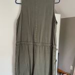 Universal Threads Universal Thread Army Green Utility Romper Medium Photo 2