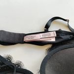 Victoria's Secret NEW Victorias Secret Dream Angels Push-Up Bra Black Floral Lace Womens Size 32B Photo 3