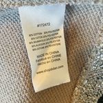 Anthropologie Dolan Trendy Silver Metallic Zip Up Jacket Size L NEW Photo 9