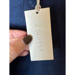 Z Supply  Dress Women Medium Blue Tie Dye Long Sleeve Ruffle Henley Maxi NWT‎ Photo 9