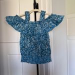 House of Harlow 1960 Blue Patterned Off Photo 4