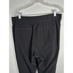 Athleta  Size 10 Womens Brooklyn Jogger Pants Black Lightweight Pull On Pockets Photo 4