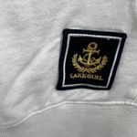 Lakegirl Cowl Neck LA Pullover Sweatshirt S Spellout Coastal Boat Nautical Beach Photo 1