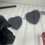 Bundle of 2 Fourth of July Sunglasses – Red Rectangle & Patriotic Heart Shape Photo 5