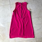 Lush Clothing Lush Hot Pink Shift Dress with Zipper Sz M Photo 4