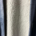 Free Country NWT LUXE+FLEECE WO SIZE MEDIUM GRAY PLAID SOFT FLEECE FUR LINED Photo 6