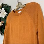 LC Lauren Conrad Mustard Yellow Side Tie Sweater XS Photo 1