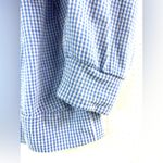 Weatherproof  Vintage M Blue Micro Checked Pullover Hoodie Photo 4