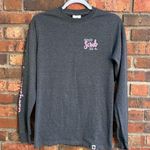 Simply Southern  womens scrub life graphic long sleeve t-shirt gray small Photo 0