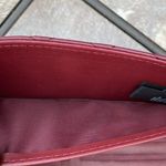 Badgley Mischka Plum Quilted Long Wallet Vegan Leather New Photo 4