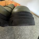 ALOHAS  Chunky Lug Sole Leather Trailblazer Loafers in Dusty Olive Photo 14