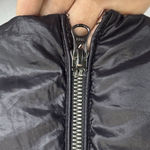 Lands' End Mid Length Down Filled Coat Size S Black Quilted Puffer Jacket Photo 5