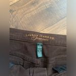 Ralph Lauren  brown zipper straight pants sz 14 $109 spring western boho casual Photo 4