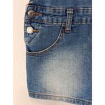 Chiqle Women’s Denim Overall Shorts Blue Size Small Photo 11