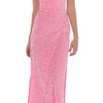 Lucy in the Sky  Cowl Neck Velvet Sequin Maxi Dress Photo 0