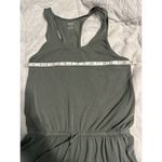 Aerie  Jogger Jumpsuit Size Medium Olive Green Sleeveless Tank Comfort One-Piece Photo 5
