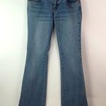 Denim Rock 5 28x30 Y2K Low Rise Medium Wash Flare Jeans Blue Size 28 Photo 0