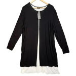 J. Jill Wearever Layered Shift Crewneck Long Sleeve Stretchy A Photo 1