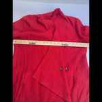 Eileen Fisher Open Front Cardigan Sweater Sz M Red 100% Merino Wool Relaxed Fit Photo 11