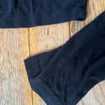 black mock neck long sleeve top Size M Photo 3