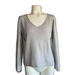 Tahari  Light Gray Rayon Blend Sweater Medium M Photo 7