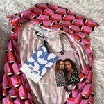 Diane Von Furstenberg NEW  for Target Pink Modern Geo Collared Jumpsuit XXS Photo 2