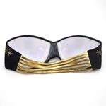 New. Black and Gold swimsuit sexy push Photo 5