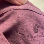 Junk Food Clothing Pink Floyd Purple Crop Shirt Size Med GUC #1316-AZ Photo 4