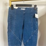 Free People NWT Bella Moto Mid Rise Skinny Jeans Photo 4