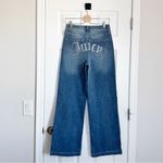 Juicy Couture NEW  Lunita Jeans Relaxed Wide Leg Bling Rhinestones Size 5/27 Photo 3