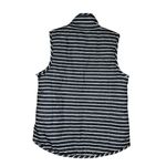 Mud Pie  Women's Top Striped Zip Front Vest Closure Pockets Sleeveless‎ Small Photo 6