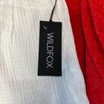 Wildfox Paper Bag Cotton Shorts White Size M Photo 2