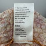 Free People  Jael Printed Mini Dress Size Medium Cut Out sides Yellow Floral Photo 5