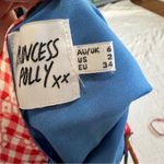 Princess Polly Greta Floral Mini Dress Satin Patchwork 2 XS Photo 6