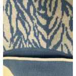 Diane Von Furstenberg NWT  x Target Blue Sea Twig Knit Sleeveless Wrap Dress M Photo 5