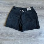 Route 66  Denim High Waist Vintage Shorts Black Size 9 / 10 Photo 4