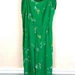 Faithfull the Brand Women’s Ellsa Green Floral Print Shoulder Tie Jumpsuit Photo 0