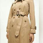Brooks Brothers  Cotton Trench Coat Women in Beige Sz 8 Photo 1