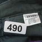 J Brand NEW Zion mid rise dark green moorland velvet skinny pants, 27 Photo 13