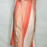 Pearl by Lela Rose Sheath Dress Womens Sz 4 Flutter Sleeve Pockets Pink Coral Photo 6