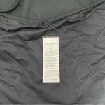 Good American NEW  Swimsuit Medium One Piece Shine Barely There Black Tie NWOT Photo 10