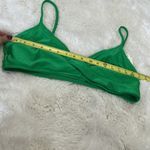 Aerie  Shine Rib Bikini Green Photo 7