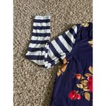 LuLaRoe Luloroe Women's High Low Long‎ Sleeve Rose Floral Design Size Medium Photo 7