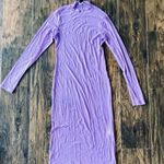 Forever 21 Sheer Mock Neck Bodycon Maxi Dress Photo 0